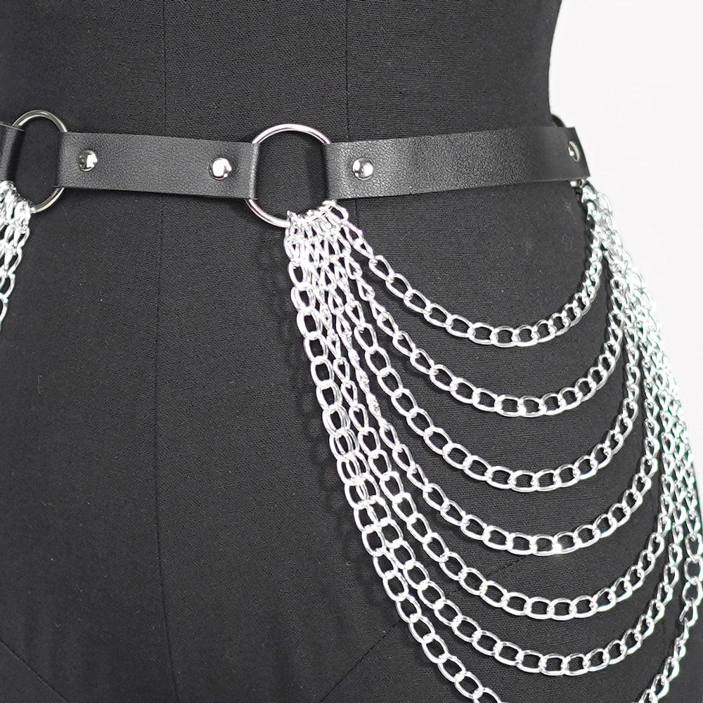 Women’s Sexy Leg & Thigh Harness Garter Waist Belt
