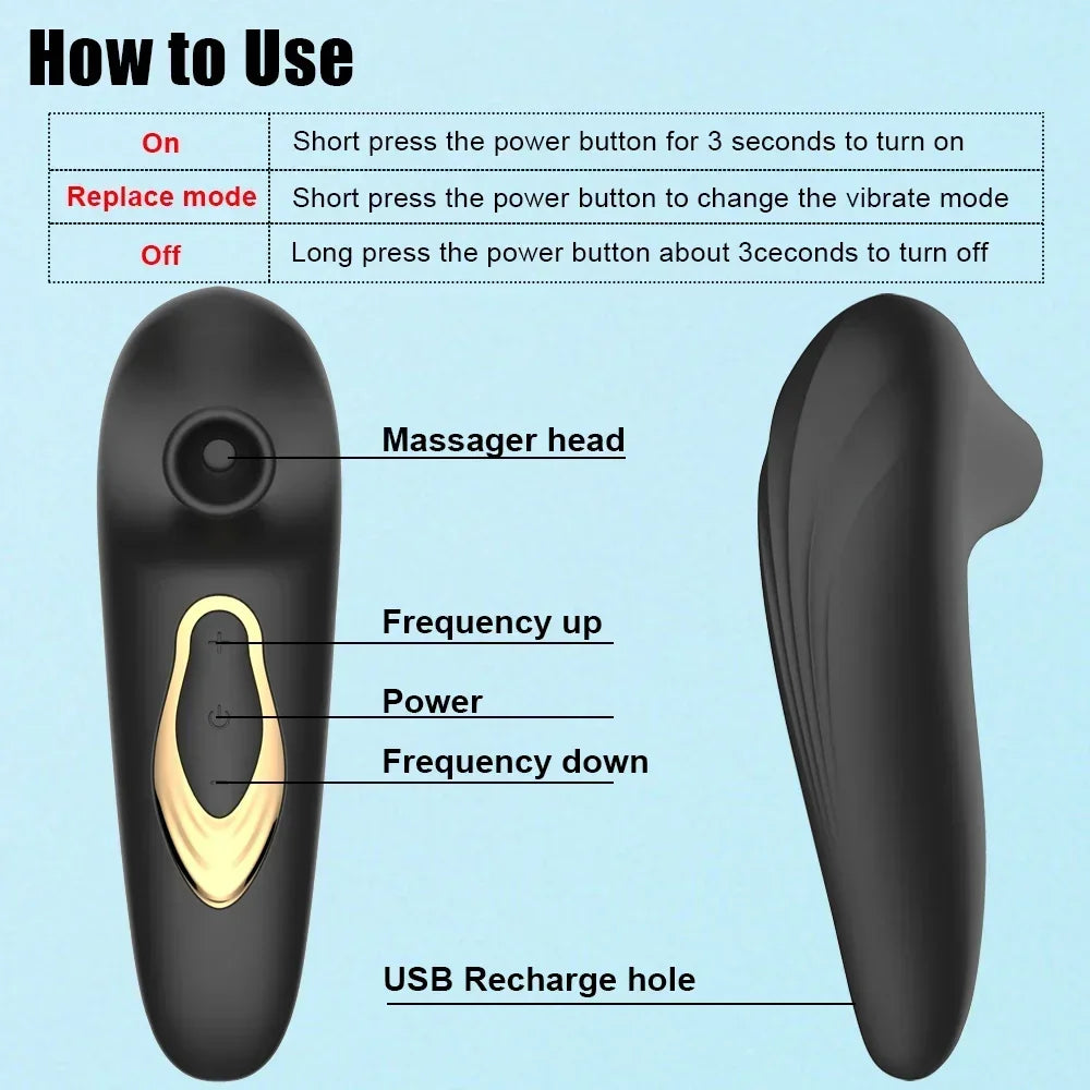 Clitoris Sucking Vibrator for Women Clit Massager