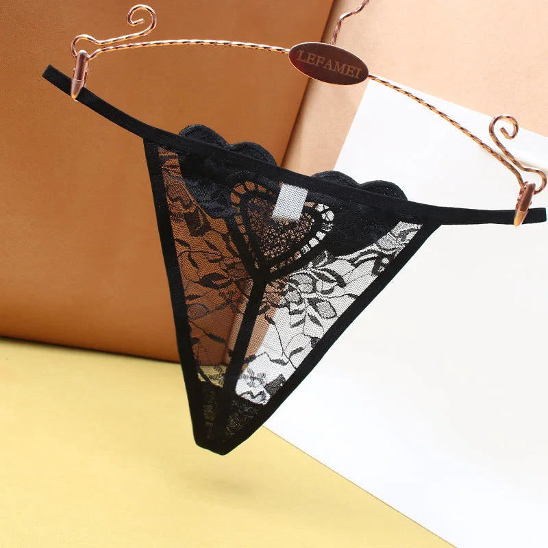 Sexy Lace Thongs Women Low Waist Seamless Underwear