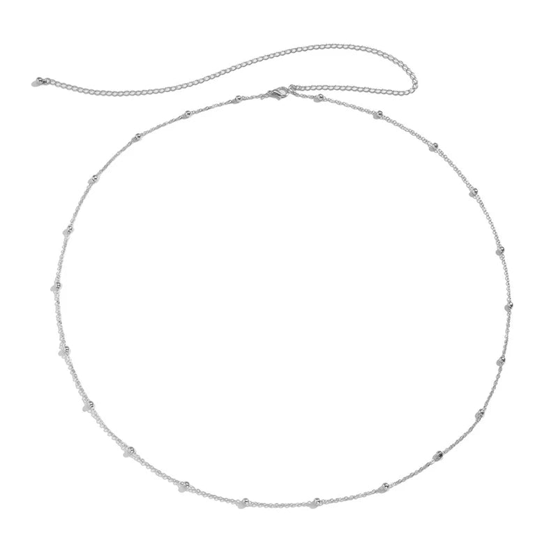Sexy Metal Waist Belly Chain Jewelry for Women Summer