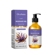 Lavender Relaxing Massage Oil Stress Relief & Skin Care