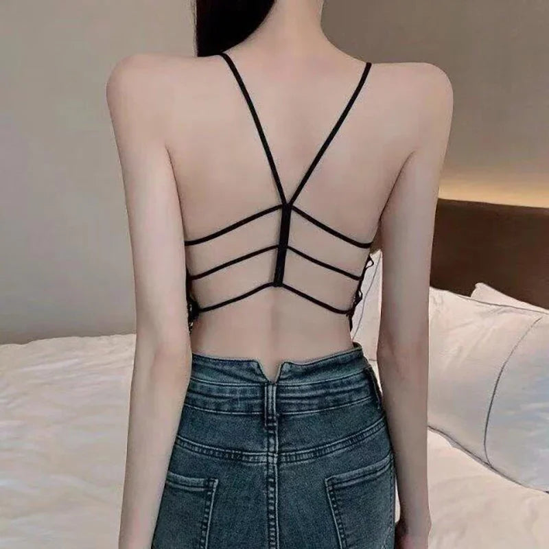 Sexy Wireless Lace Push-Up Bra Women Breathable Lingerie