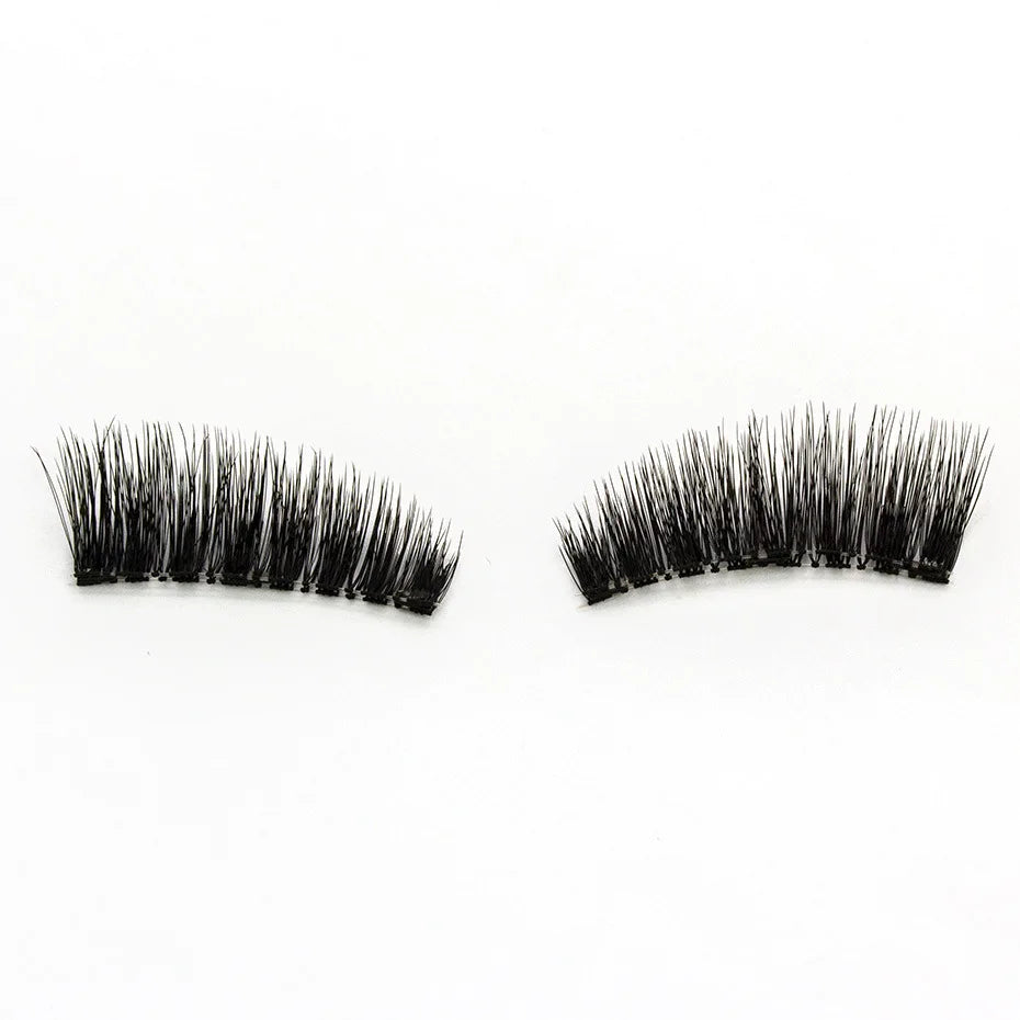 3-Magnet Handmade 3D Magnetic False Eyelashes Reusable