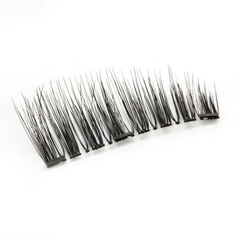 3-Magnet Handmade 3D Magnetic False Eyelashes Reusable